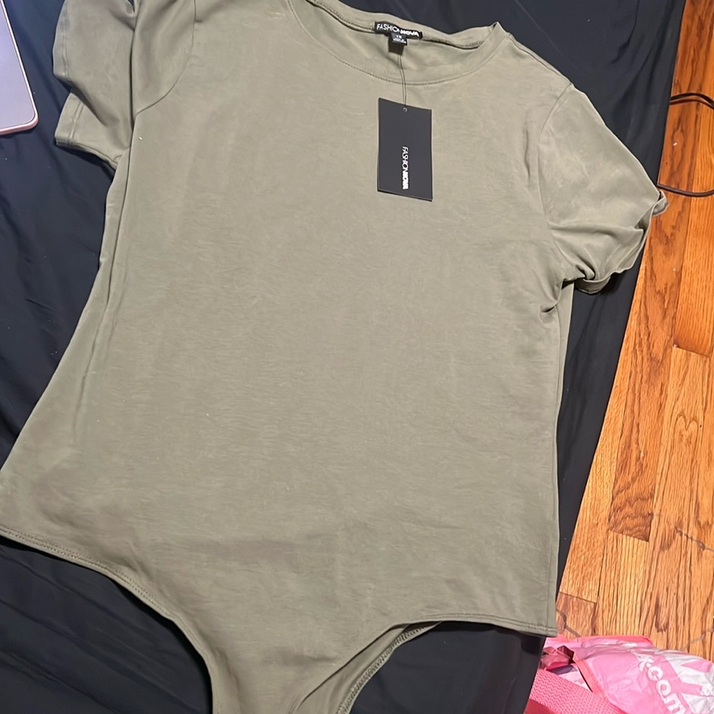 Body suit basic green